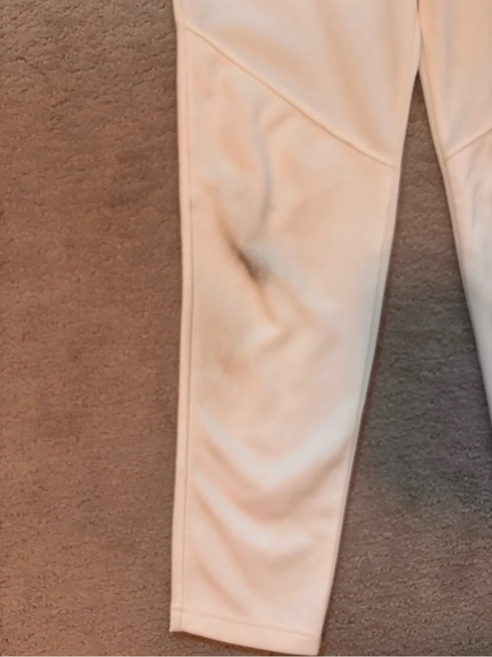 Under Armour Kids White Athletic Baseball Pants